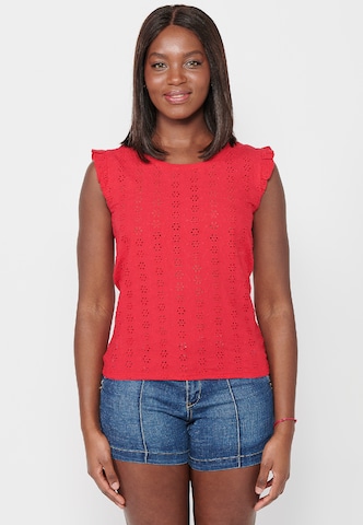 KOROSHI Top in Rot