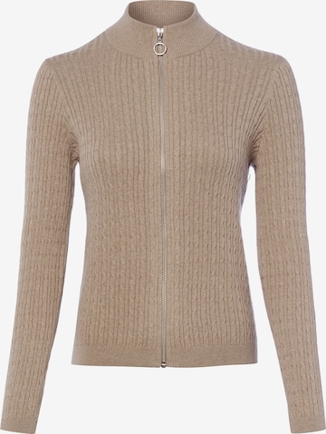 Cardigan Franco Callegari en beige : devant