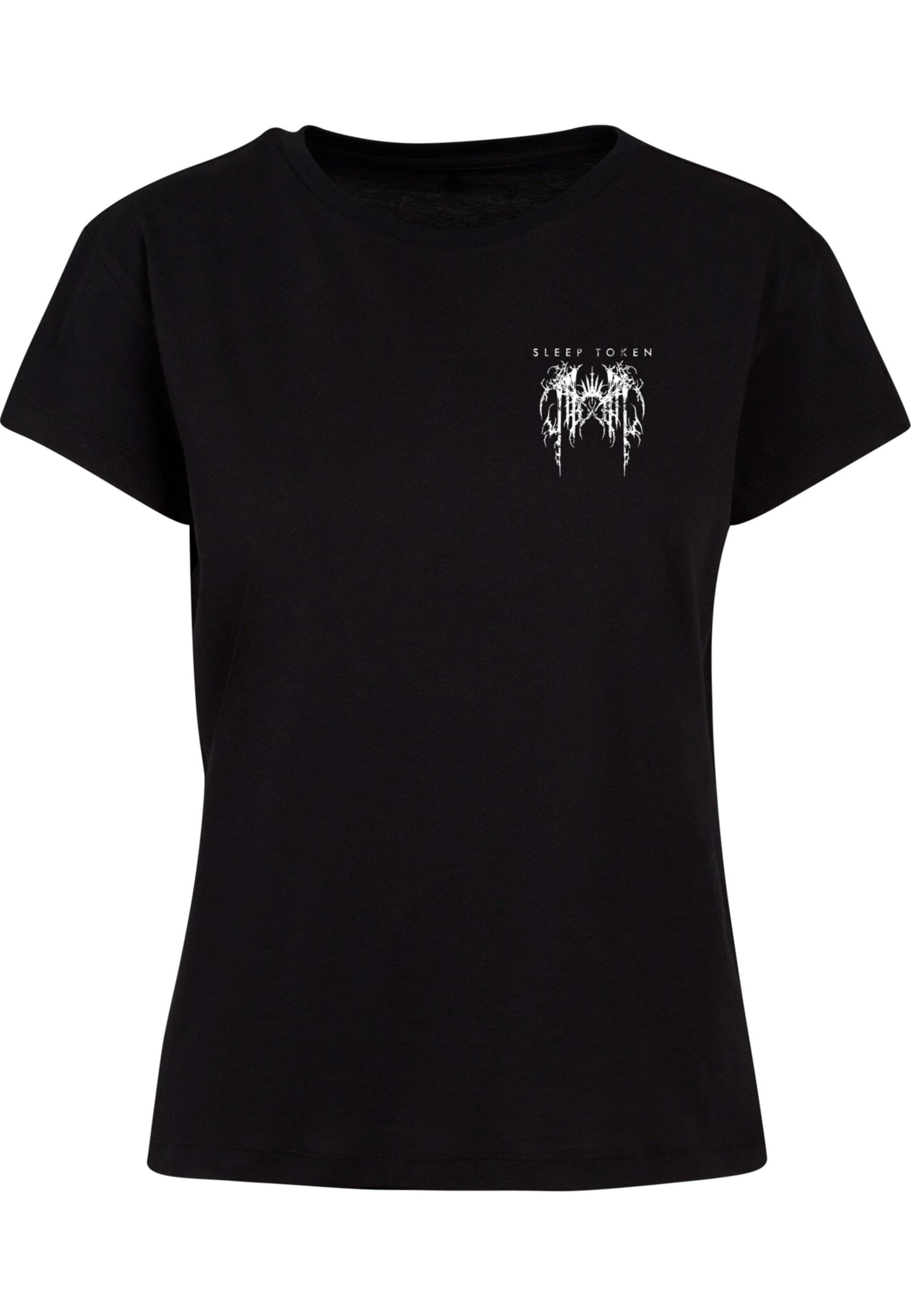 Merchcode T-Shirt 'Sleep Token - Grunge' in Schwarz: Vorderseite