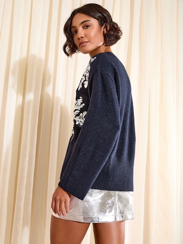 Friends Like These Sweater in Blue