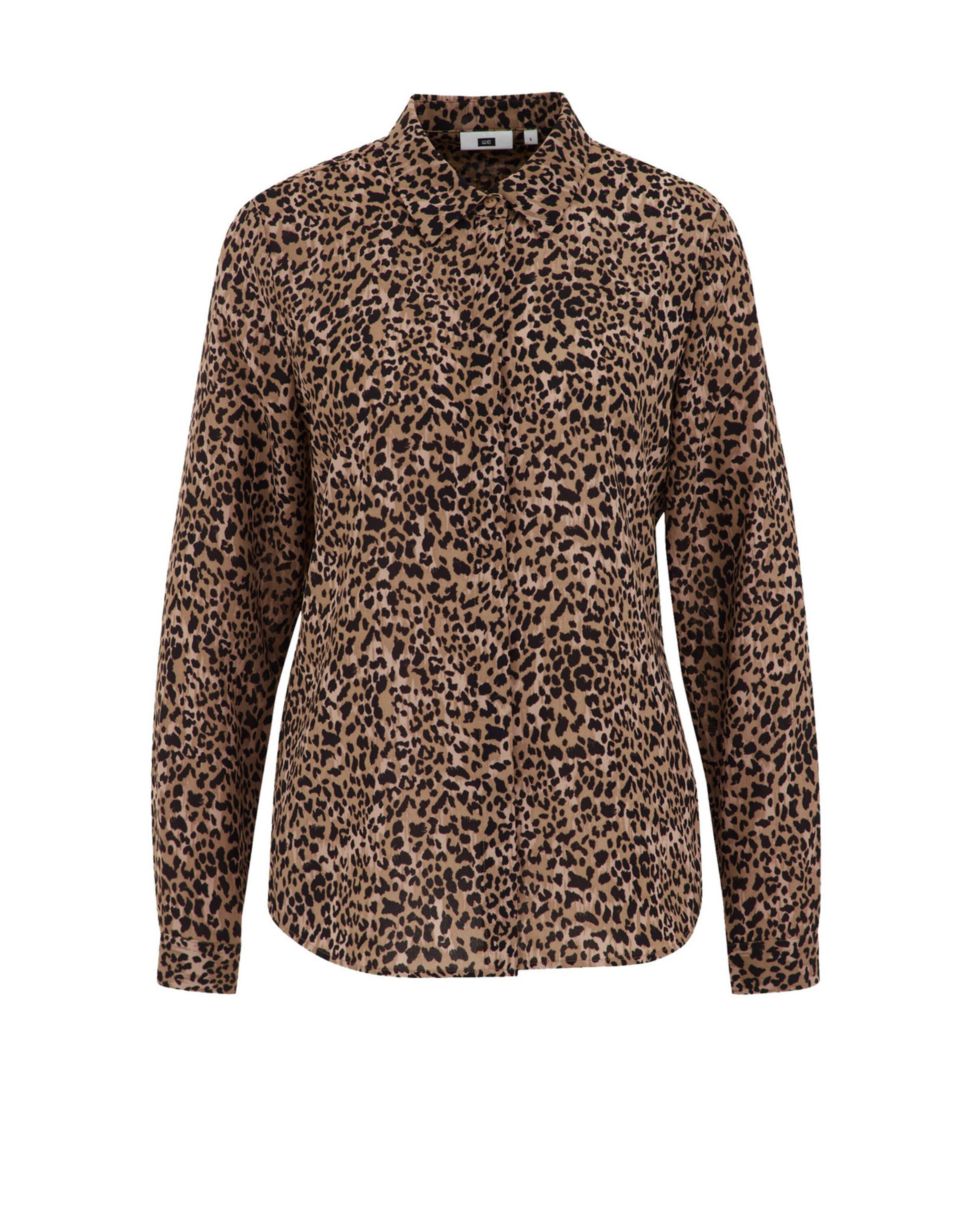 WE Fashion Pluus, värv pruun: eest vaates