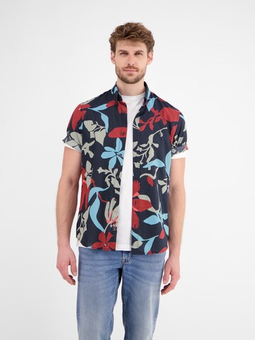 LERROS Regular fit Overhemd in Blauw: voorkant
