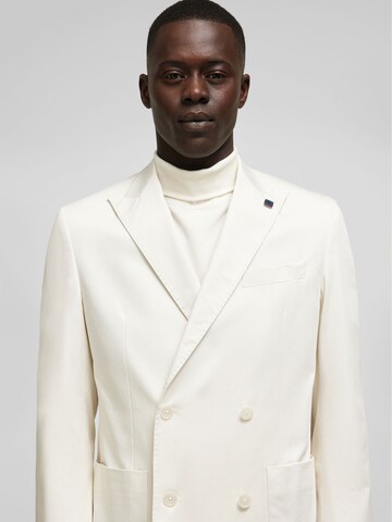 HECHTER PARIS Regular fit Business blazer in White