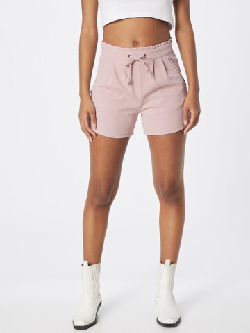 JDY Regular Shorts 'NEW CATIA' in Lila: Vorderseite