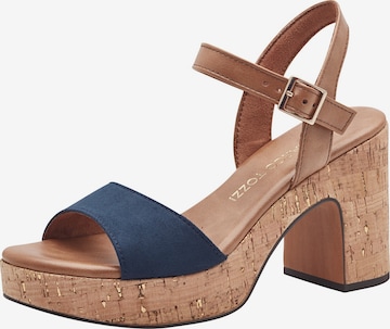 Sandales MARCO TOZZI en beige : devant