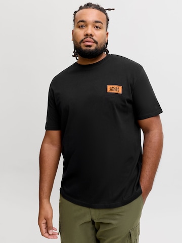 JACK & JONES Shirt 'JJRUSH' in Black