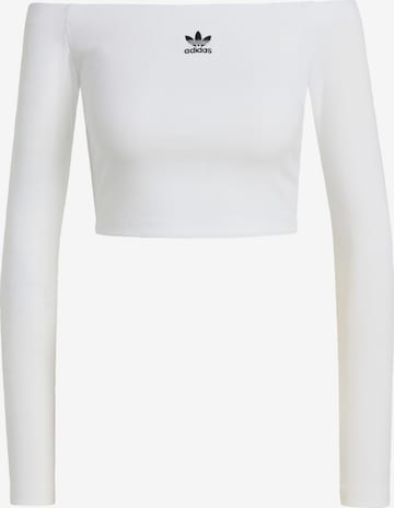 ADIDAS ORIGINALS - Camiseta 'Essentials' en blanco: frente
