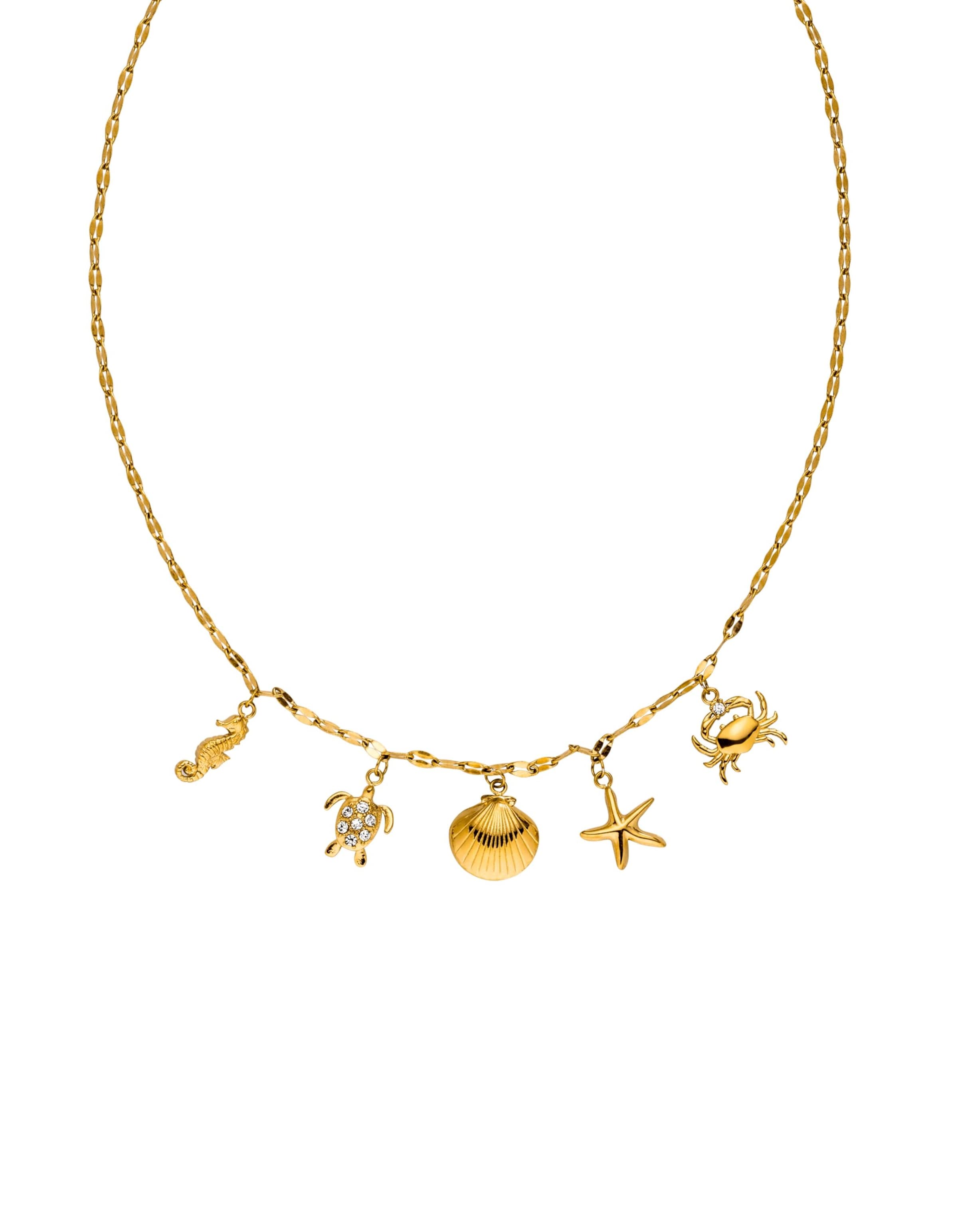 PURELEI Kette 'Underwater World' in Gold