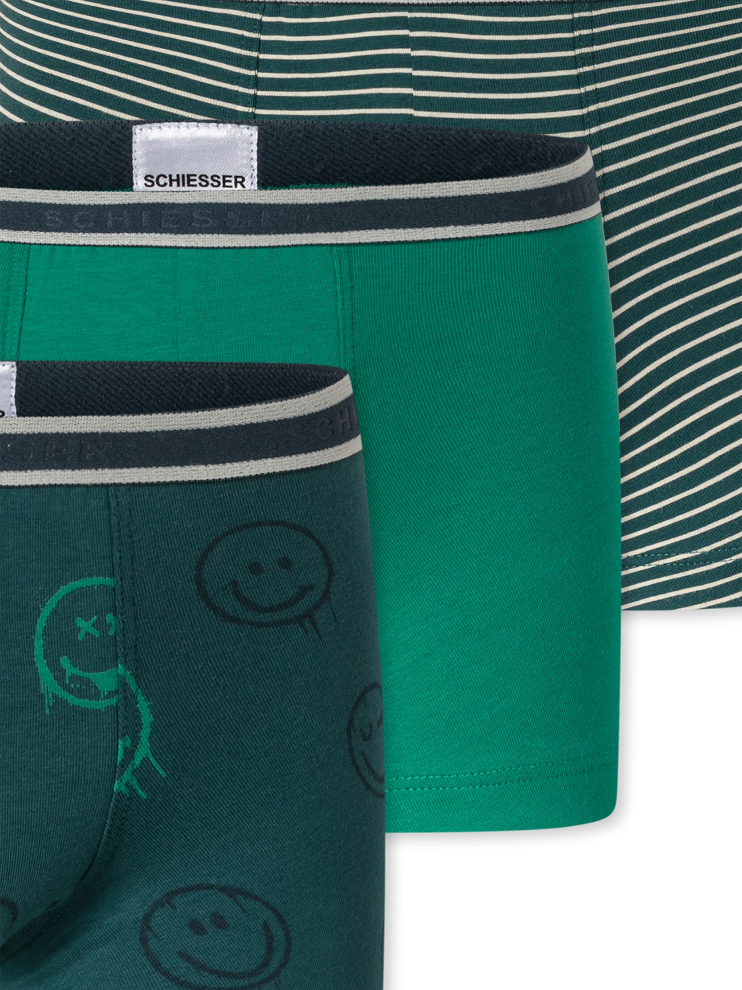 SCHIESSER Onderbroek ' 95/5 Multi ' in Groen