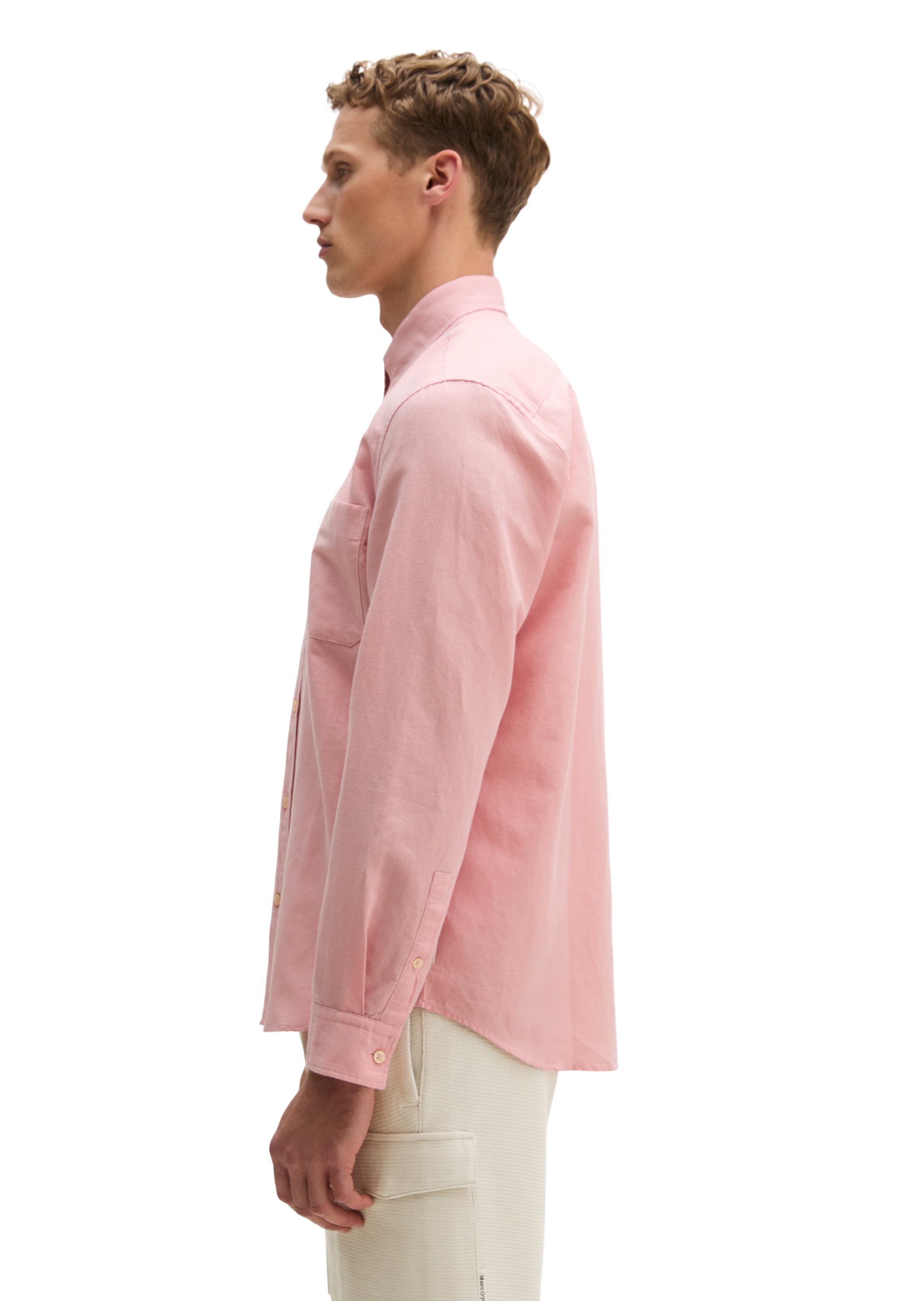 Coupe regular Chemise Marc O'Polo en rose