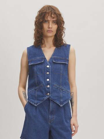 EDITED Vest 'Bailey' in Blue: front