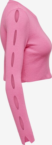 ONLY Sweter 'TRINA' w kolorze różowy