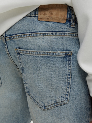 Coupe slim Jean Pull&Bear en bleu