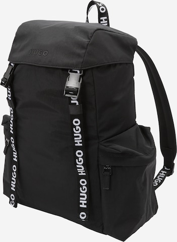 HUGO Red - Mochila 'Luka' em preto