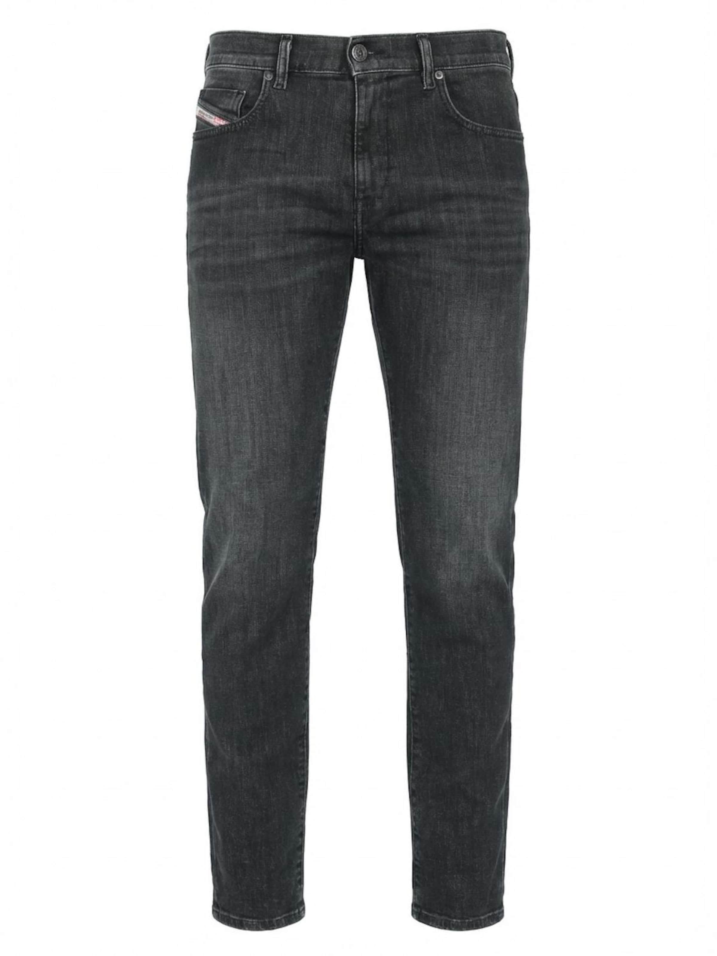 Coupe slim Jean 'R9B92' DIESEL en noir : devant