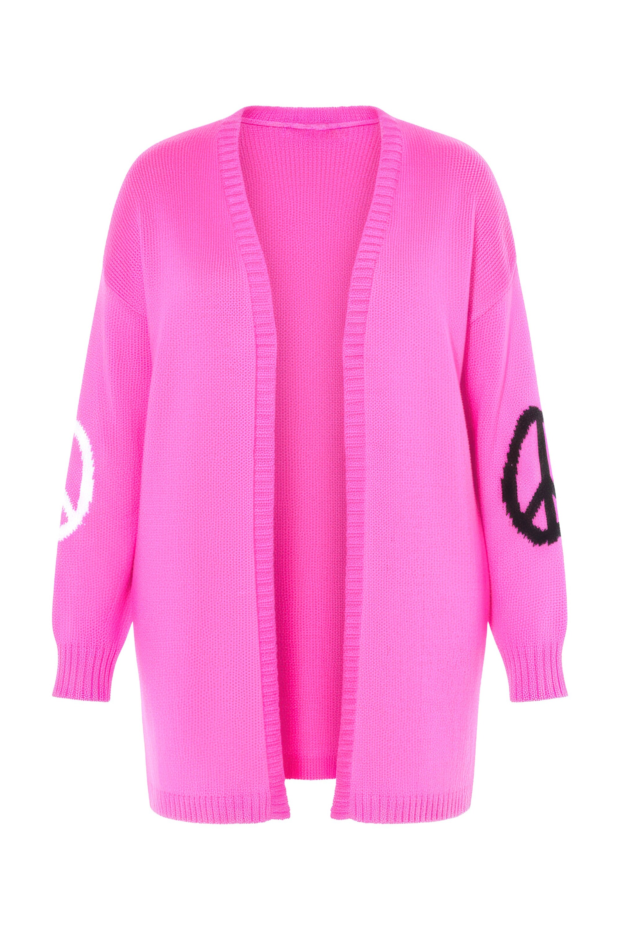 Angel of Style Knit cardigan in Pink: front