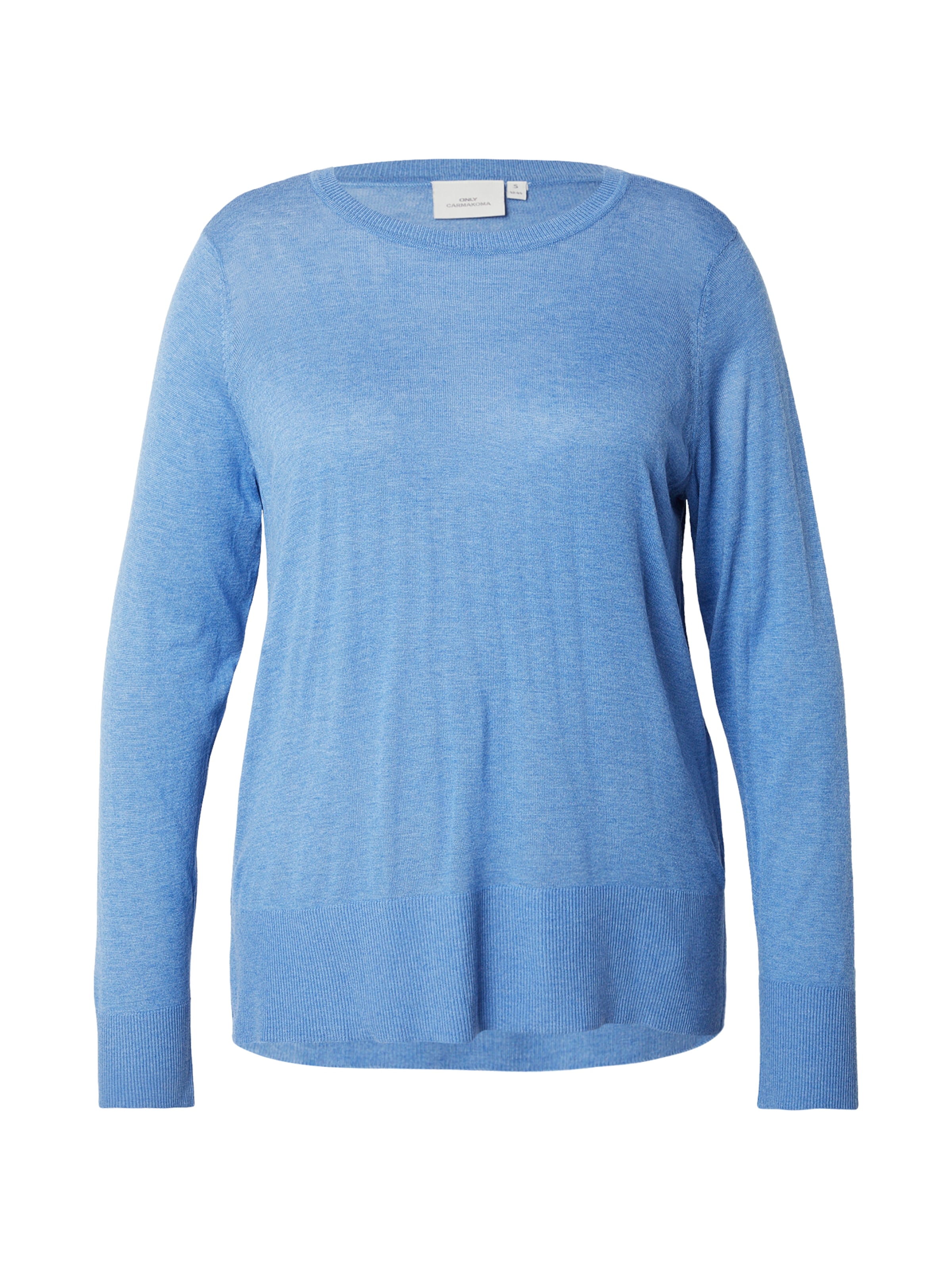 ONLY Carmakoma Pullover in Blau: Vorderseite