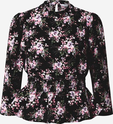 Dorothy Perkins Regular Shirt in Black: front