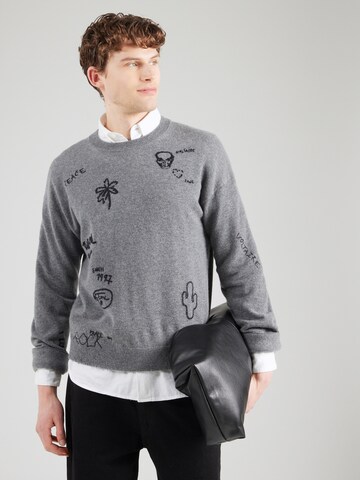 Zadig & Voltaire Pullover 'MARKO' in Grau: Vorderseite