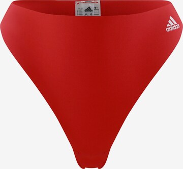 ADIDAS SPORTSWEAR Athletic Underwear ' THONG ' in Red