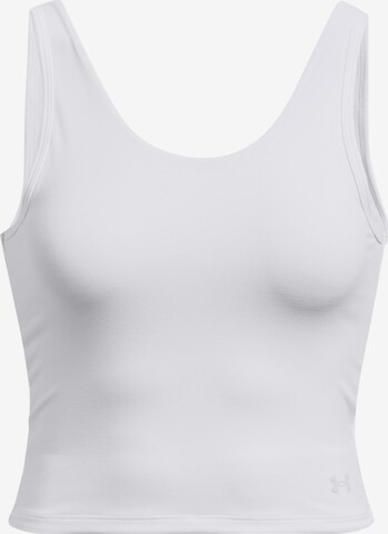 UNDER ARMOUR Sports Top 'Motion' in White: front