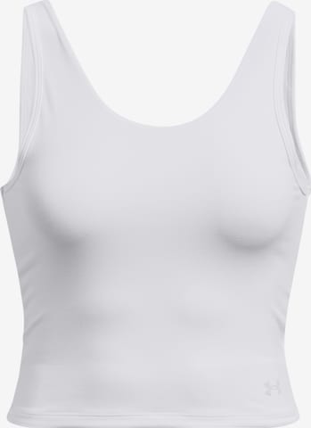 UNDER ARMOUR Sporttop 'Motion' in Wit: voorkant