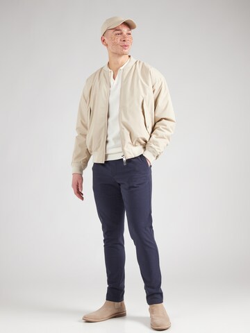Only & Sons Slimfit Hose 'ONSCapri' in Blau