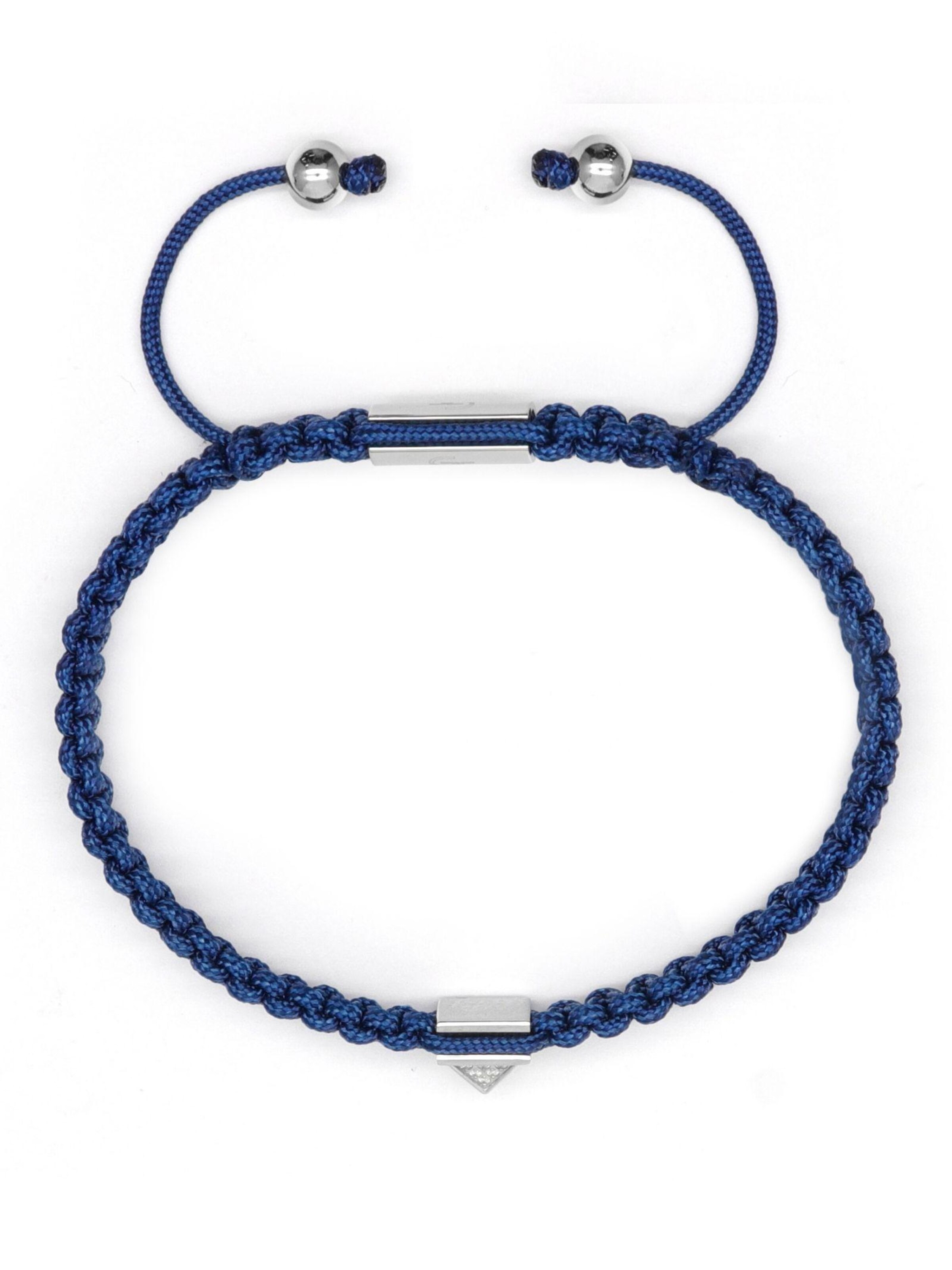 Braccialetto 'Pyramid' di GT Collection in blu