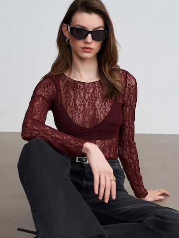 T-shirt Dilvin en rouge