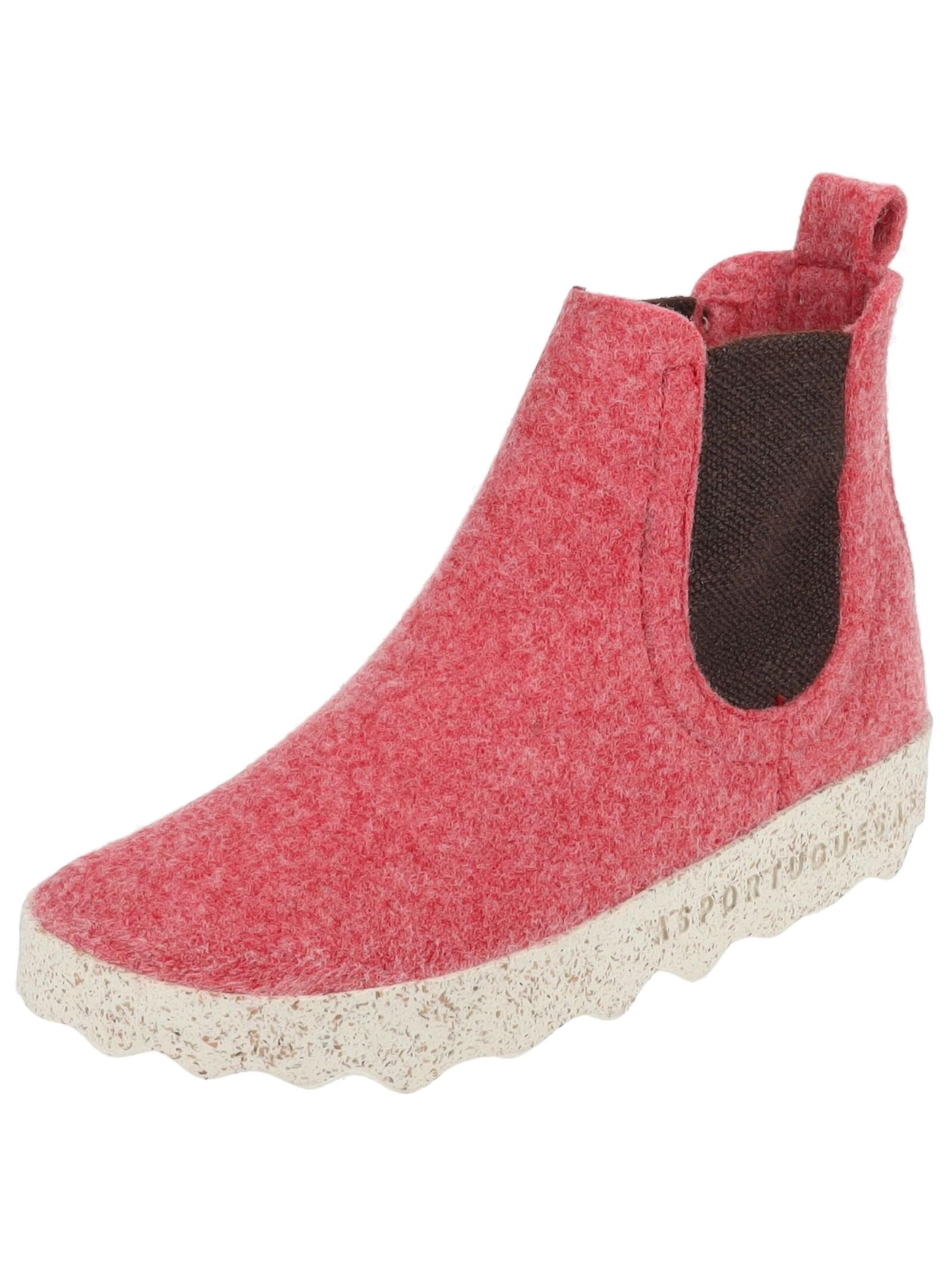 Chelsea Boots Asportuguesas en rouge : devant