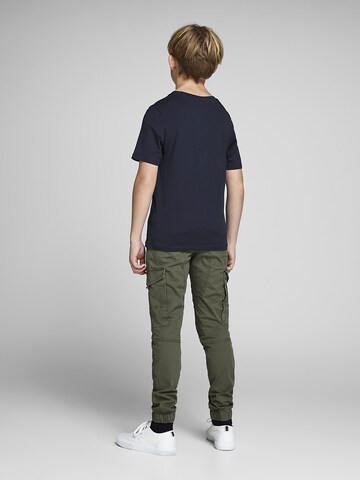 Jack & Jones Junior T-Shirt 'Ecorp' in Blau