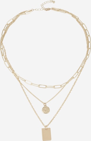 PIECES Necklace 'BENTA' in Gold: front