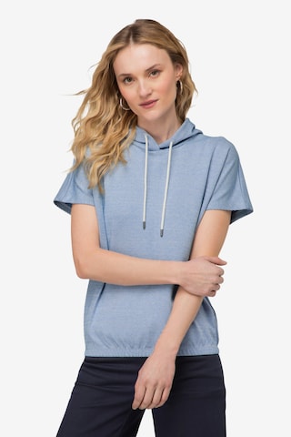 LAURASØN Sweatshirt in Blue: front