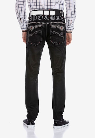 CIPO & BAXX Regular Jeans in Zwart