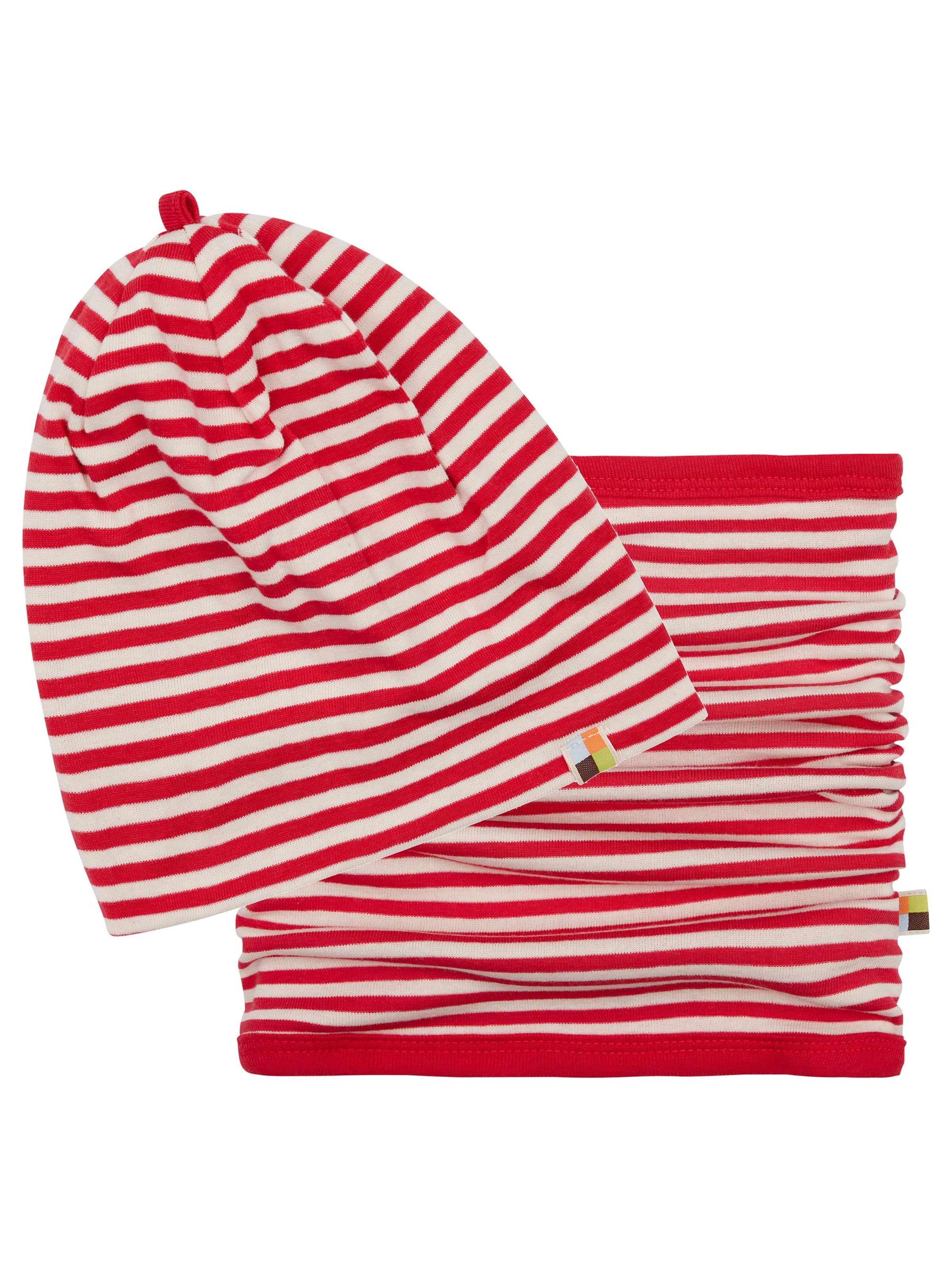 loud + proud Beanie in Red: front