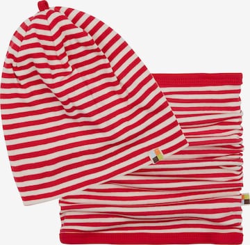 loud + proud Mütze in Rot: Vorderseite