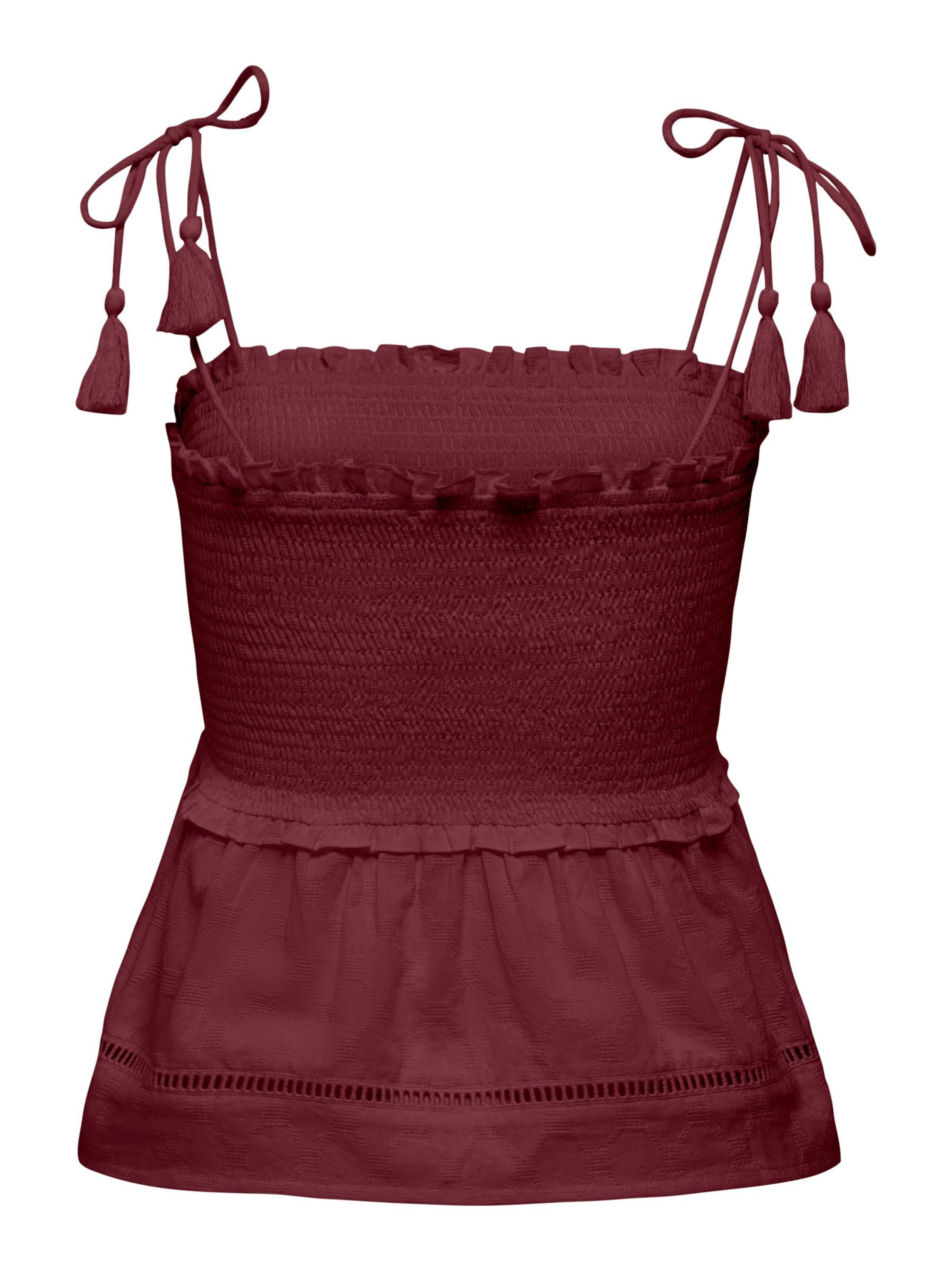 ONLY - Top 'ONLMiva' en rojo