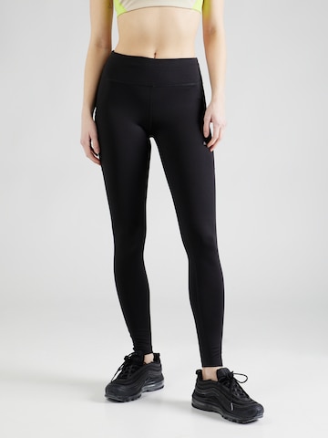 PUMA Skinny Fit Спортен панталон 'Run Favourite Velocity' в черно: отпред