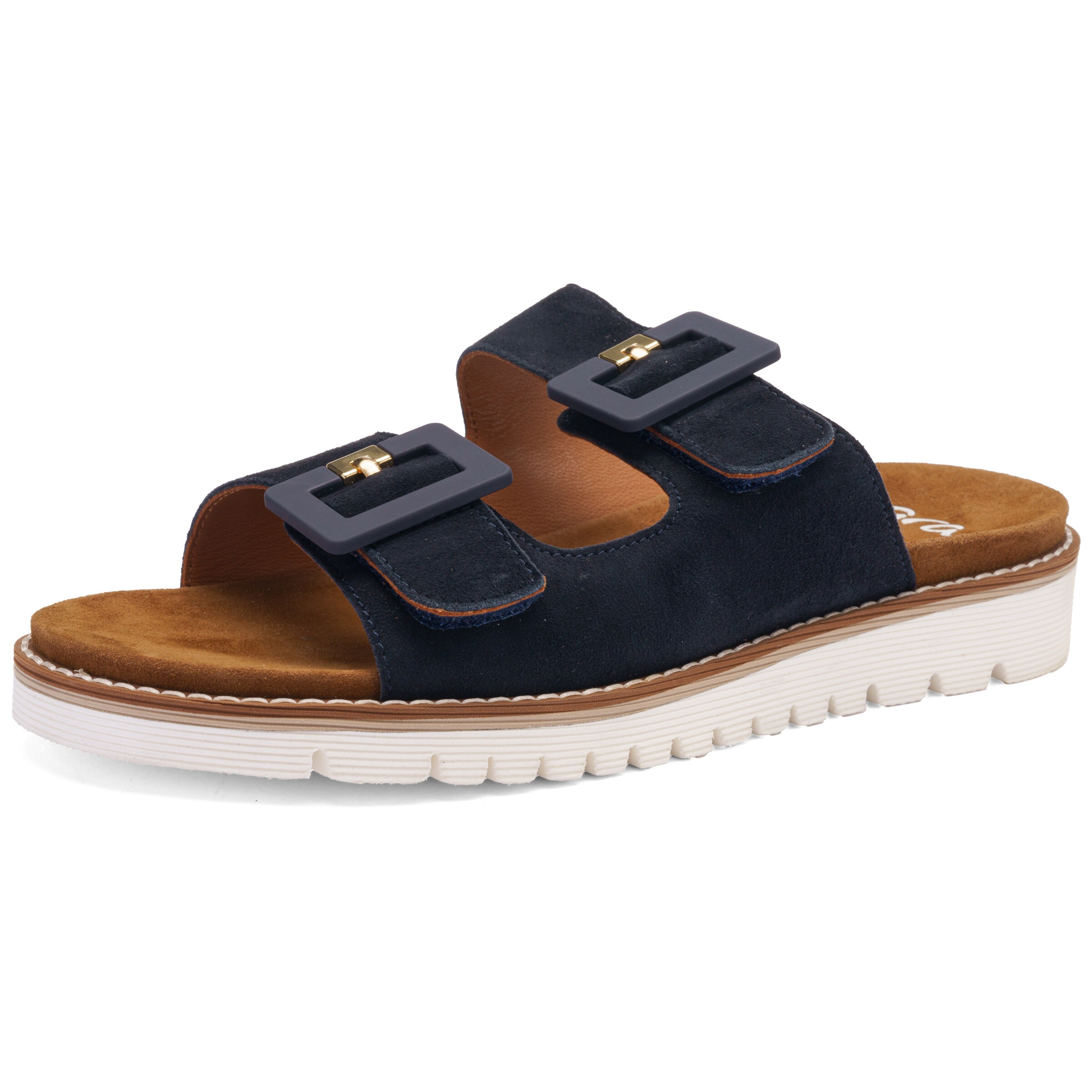 ARA Mules in Blue: front