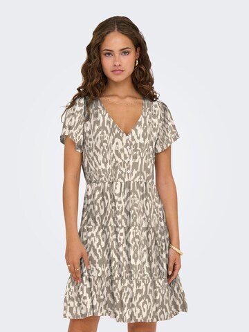 JDY Dress 'JDYSEZEN' in Grey: front