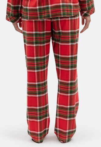 Pantaloncini da pigiama 'Merry & Bright' di Cyberjammies in rosso
