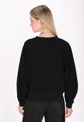 Sweat-shirt 'Comfy' myMo ROCKS en noir