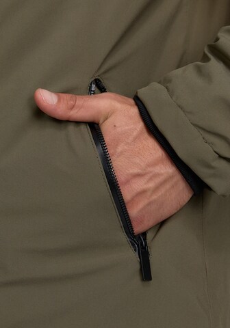 INDICODE JEANS Winterjacke in Grün