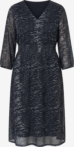 Ulla Popken Kleid in Schwarz: Vorderseite
