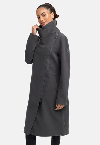 Cappotto di mezza stagione 'Samtrose' di NAVAHOO in grigio: frontale