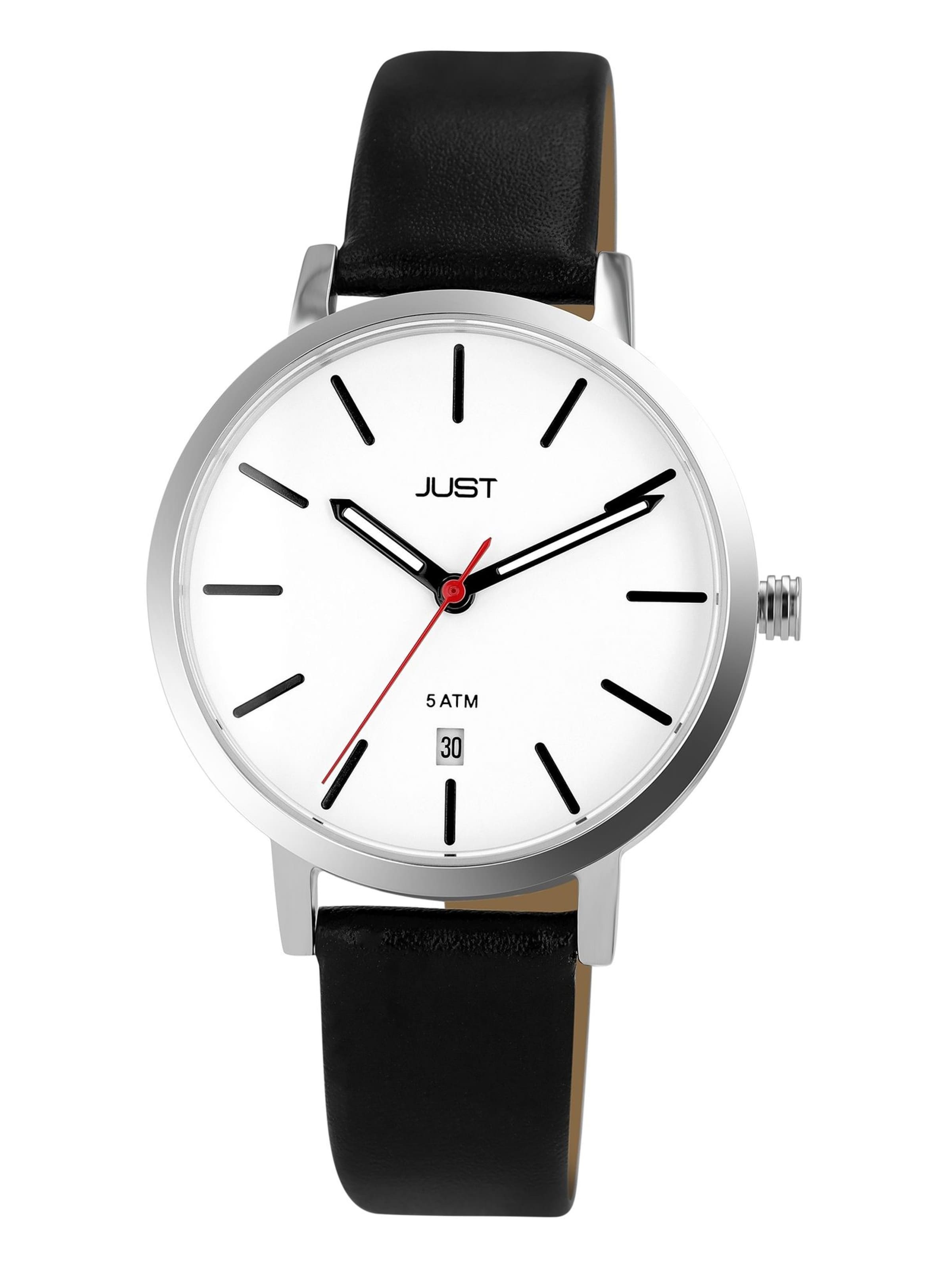 JUST Analog Watch 'Lexi' in Black: front