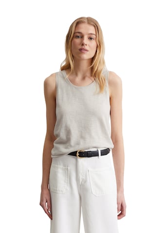 Marc O'Polo Sticktop in Grau: Vorderseite
