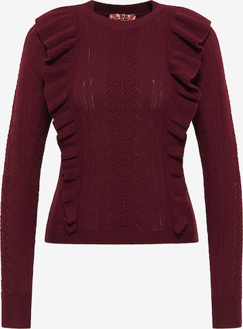 Pull-over myMo ROCKS en rouge : devant