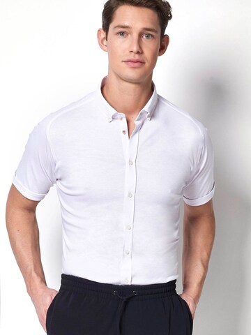 DESOTO Slim Fit Hemd‌‌ in Weiß