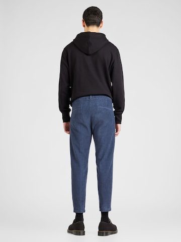 DRYKORN Slim fit Pleat-Front Pants 'Chasy' in Blue